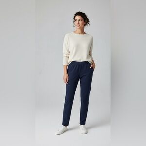 KIT AND ACE Navy Pull On Pants | Size 2